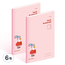 Monogram 1個月任務計畫本 MG-0024, HIPDUCK 3, 6個