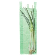 長形菜袋 25X78cm 綠色 100入, 15L, 2個