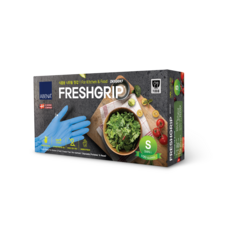 ABENA 雅保 料理用丁腈衛生手套 DK600KF S 藍色, 單一顏色, 小(S), 1個