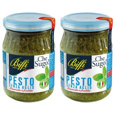 biffi 香蒜醬 無蒜醬, 190g, 2個