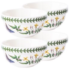 PORTmeIRION 波特玫琳恩 Botanic Garden 花卉可疊式飯碗 12.8*6.5cm, 顏色隨機, 4個