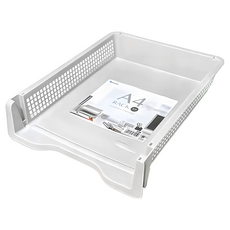 inomata 疊籃直式gr, 灰色, 1層