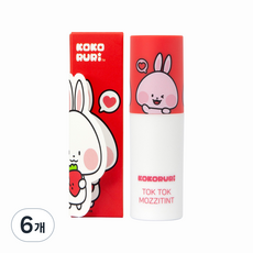 코코루리 톡톡 모찌 틴트 3.5ml, 스트로베리 사과해, 6개