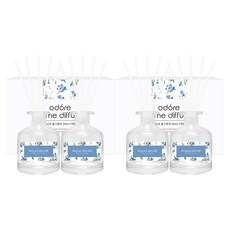오도르 홈 디퓨저 250ml 2p + 섬유스틱 10p, 아쿠아시크릿, 500ml, 2개