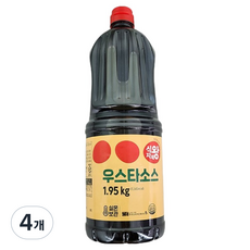 식자재왕 우스타소스, 1.95kg, 4개