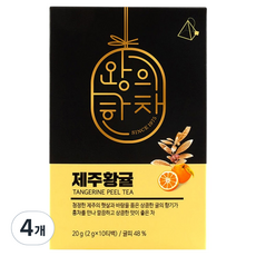 쌍계명차 왕의한차 제주황귤차, 2g, 10개입, 4개