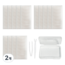 Darkness 標準型口袋蕾絲雙眼皮貼 224p, 米色, 2個