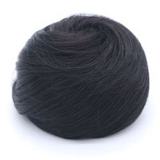 Cleorami空姐盤髮假髮 S114+U型髮夾, 大蒜（黑褐色）, 1套