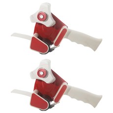 코히모 테이프커터 손잡이형 커터기 4W185, 2개, 레드