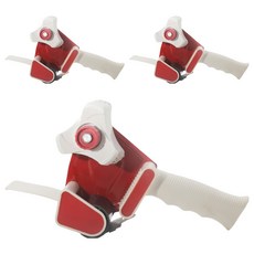 Kohimo 手柄式膠帶切割器 4W185, 3個, 紅色