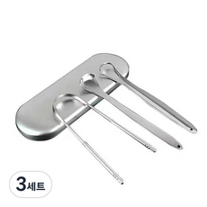 Ceroy鈦金屬舌苔清潔器 3種組, 3組