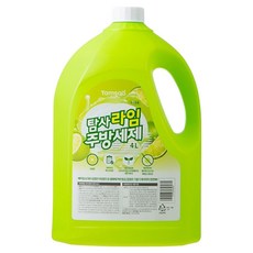 Tamsaa 蔬果碗盤清潔液 萊姆香, 4L, 1桶