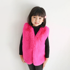 ROROCHAT 女童 Jessie 人造毛皮夾克