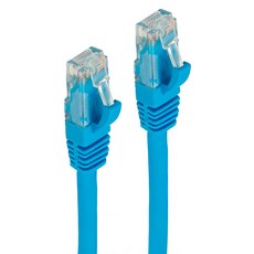 Bravo-U Cat6超高速傳輸網路線, 10M, 適用RJ45網路接口, 藍色, 1條