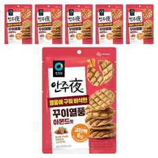 清淨園 香酥魚片餅乾 杏仁口味, 40g, 6包