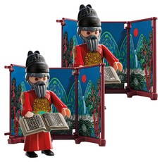 Playmobil 摩比人 世宗大王公仔, 2個