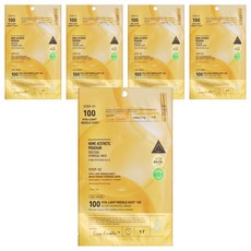 VT COSMETICS CICA 亮白微晶精華 2STEP水凝膠面膜, 5片, 1入