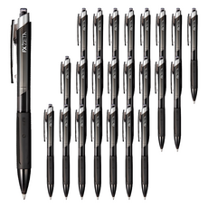 Monami FX ZETA 筆 0.7mm, 黑色的, 24入