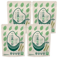 에코맘의산골이유식 산골쌀참, 시금치, 25g, 4개