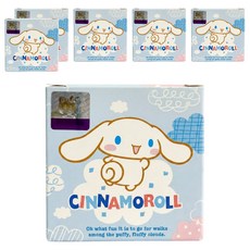 NIIMBOT 大耳狗防水貼紙/熱感應紙 適用D11S/D110/H1S 雲朵飄飄 155片, 6個