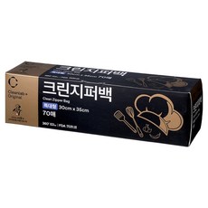 크린랩 식구 크린지퍼백 30 x 35 cm, 특대(XL), 70개입, 1개