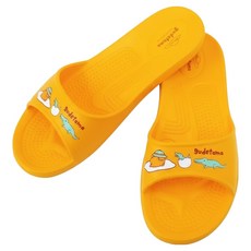 gudetama 蛋黃哥 舒適EVA止滑拖鞋, 蛋黃哥 探險 黃色, 1雙