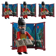 Playmobil 摩比人 世宗大王公仔, 4個