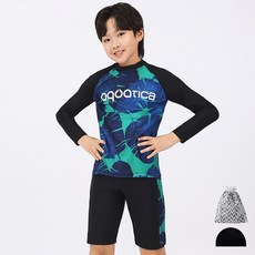 아쿠아티카 남아용 래쉬가드 세트 AQA486