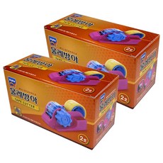 Alpha 水車型膠帶臺 2號, 混合顏色, 2個