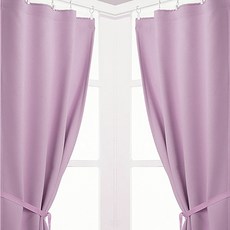 디자인갤러리 찍찍이로 붙이는 솔리드 암막커튼