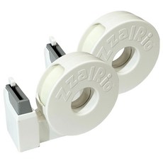 잘잘리오 아동용 안전 휴대용 테이프 디스펜서, 크림 화이트, 2개