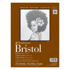 Strathmore 絲蒂摩 S4 布里斯托紙 專家用素描本 Smooth 2層 GI475012, 23 x 30 cm, 15張
