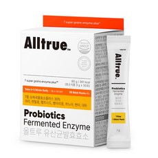 Alltrue 益生菌發酵酶隨身包, 90g, 1盒
