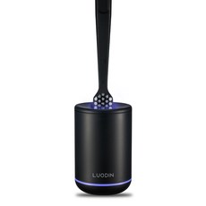 루오딘 UV-C 칫솔 살균기 LD-00101 + 칫솔 세트, 블랙