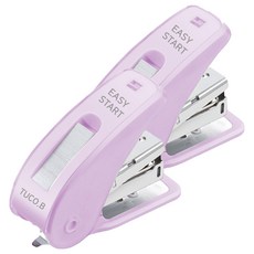 TUCO.B 輕鬆啟動訂書機, 莫蘭迪紫, 2個
