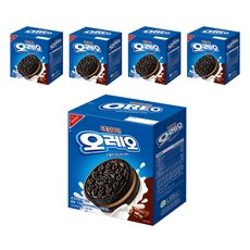 OREO 奧利奧 夾心餅乾 巧克力口味, 1kg, 5盒
