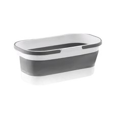 可折疊大容量水桶 清洗不局限 底部移動滑輪 可當收納盒, RA2804E, 1個