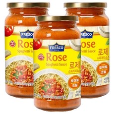 OTTOGI 不倒翁 FRESCO玫瑰義大利麵醬, 600g, 3個