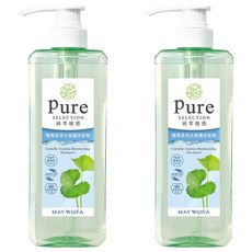 美吾髮 純萃植感積雪草保水修護洗髮精, 500ml, 2瓶