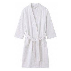 RoseRoom 蘿林嚴選 新款華夫格浴袍 白色, 1件