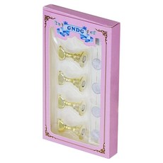 喵汪森林 美甲練習座, 金色, 1盒