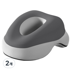 소울리치 허리가 편안한 낮잠베개, 그레이, 2개