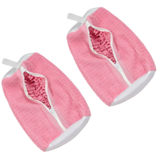 Mayliving 鞋子運動鞋洗衣袋, 2個, 粉紅色