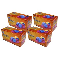 Alpha 水車型膠帶臺 2號, 混合顏色, 4個