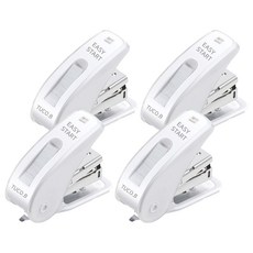 TUCO.B 輕鬆啟動訂書機, 莫蘭迪白, 4個