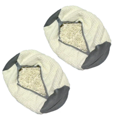 Mayliving 鞋子運動鞋洗衣袋, 2個, 白色