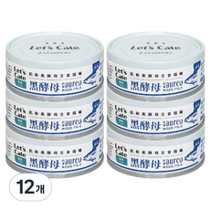 레츠케이트 전연령 고양이 오레오 컴플리트 뉴트리션 주식캔, 참치, 80g, 12개