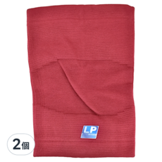 LP SUPPORT 高伸縮型膝護套 647R1-BR-L, 2個