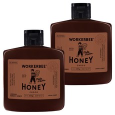 WORKERBEE 蜂蜜巧克力糖漿, 355g, 2個