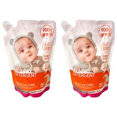 媽媽餵 抗菌防蟎洗衣精補充包 2倍濃縮 美國EPA認證 99.9%抗菌力, 900g, 2包